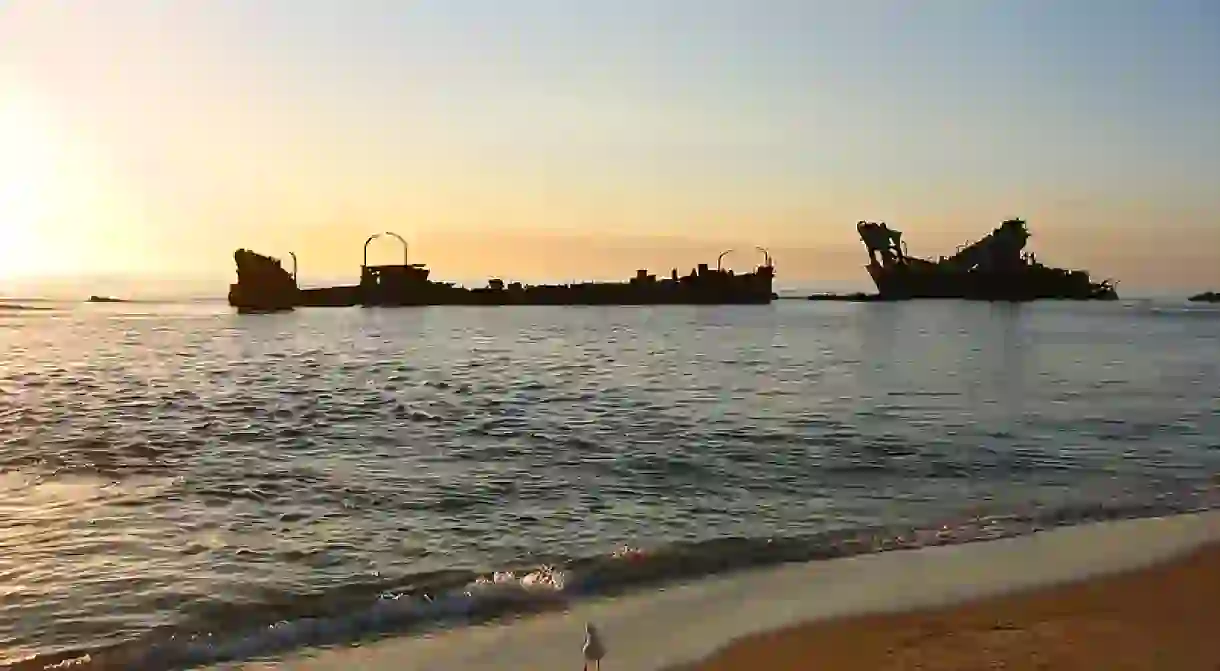 Moreton Island shipwrecks