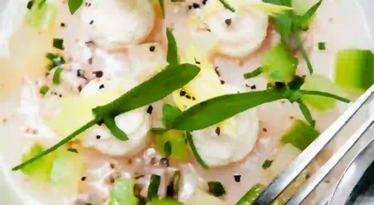 Raw Hokkaido Scallops