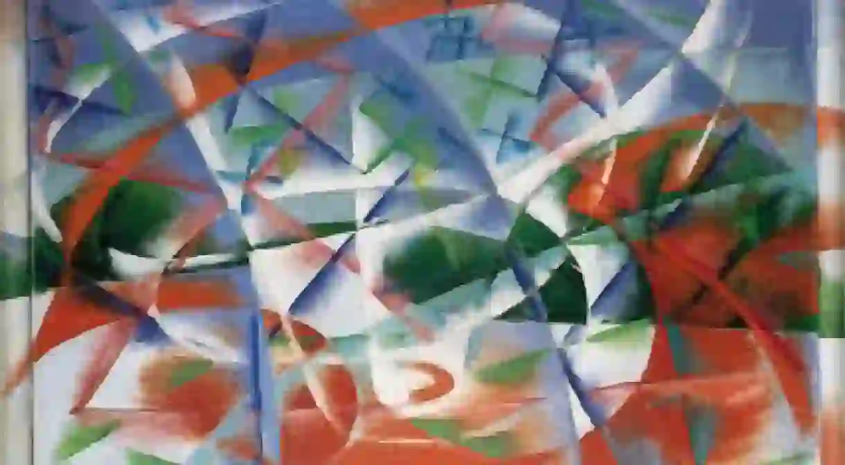 “Abstract Speed + Sound” by Giacomo Balla