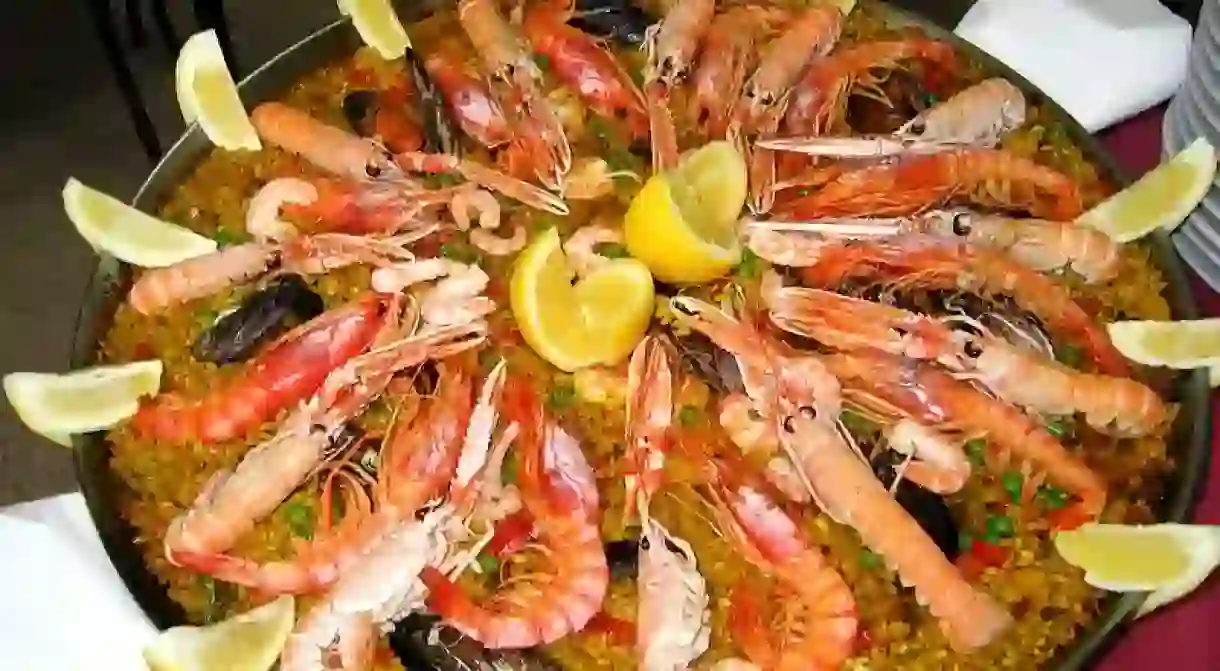 Seafood Paella