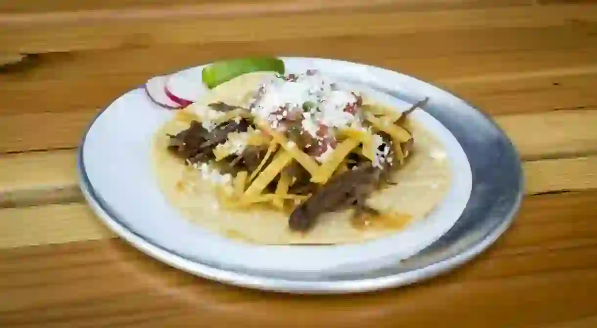 Trejos Tacos Pulled Beef Brisket Taco