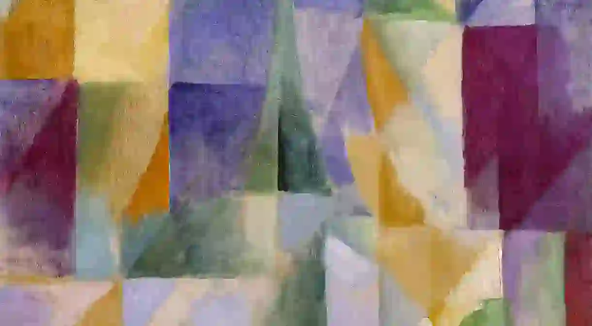 Robert Delaunay, Windows Open Simultaneously (First Part, Third Motif), 1912