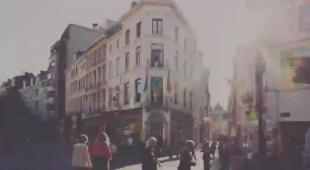 Brussels Street Scene