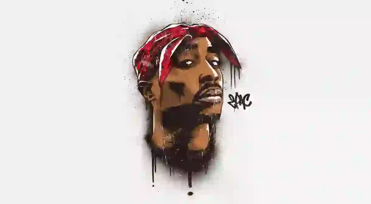 Graffiti Art of Tupac