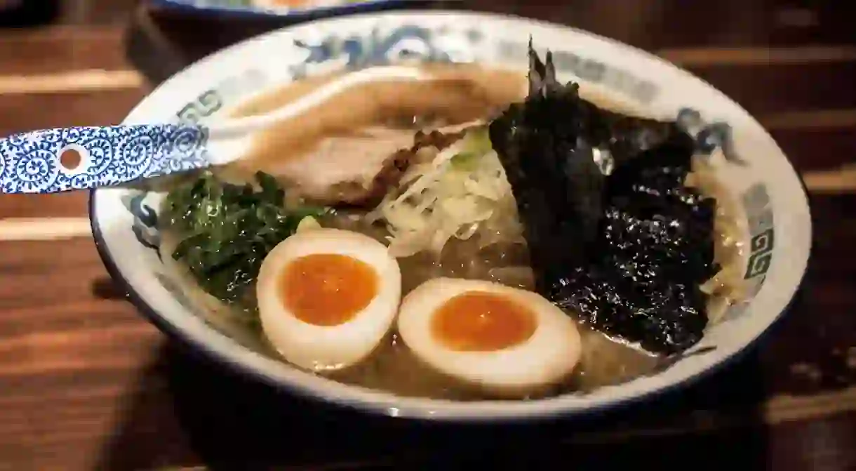 A bowl of ramen