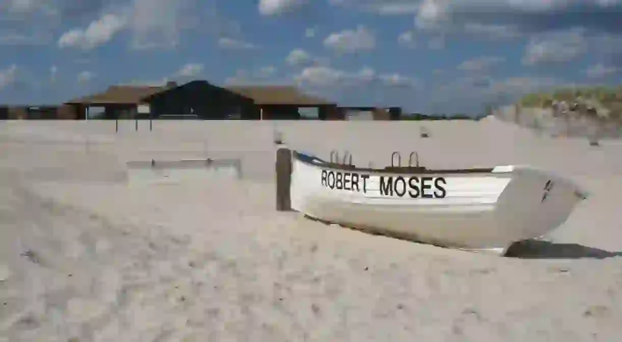 Robert Moses Field 4 Deserted Beach