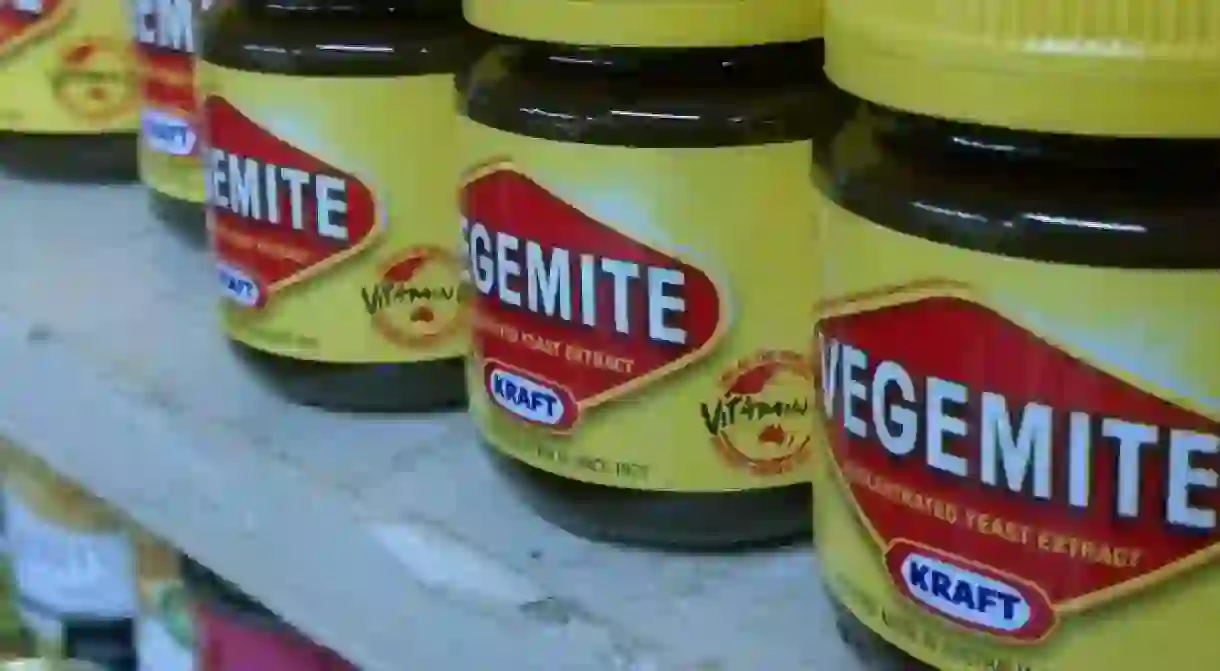 Vegemite on the shelf