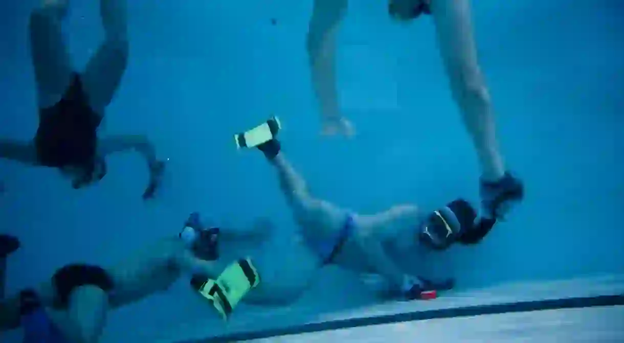 Coast Guard Academy Underwater Hockey Team