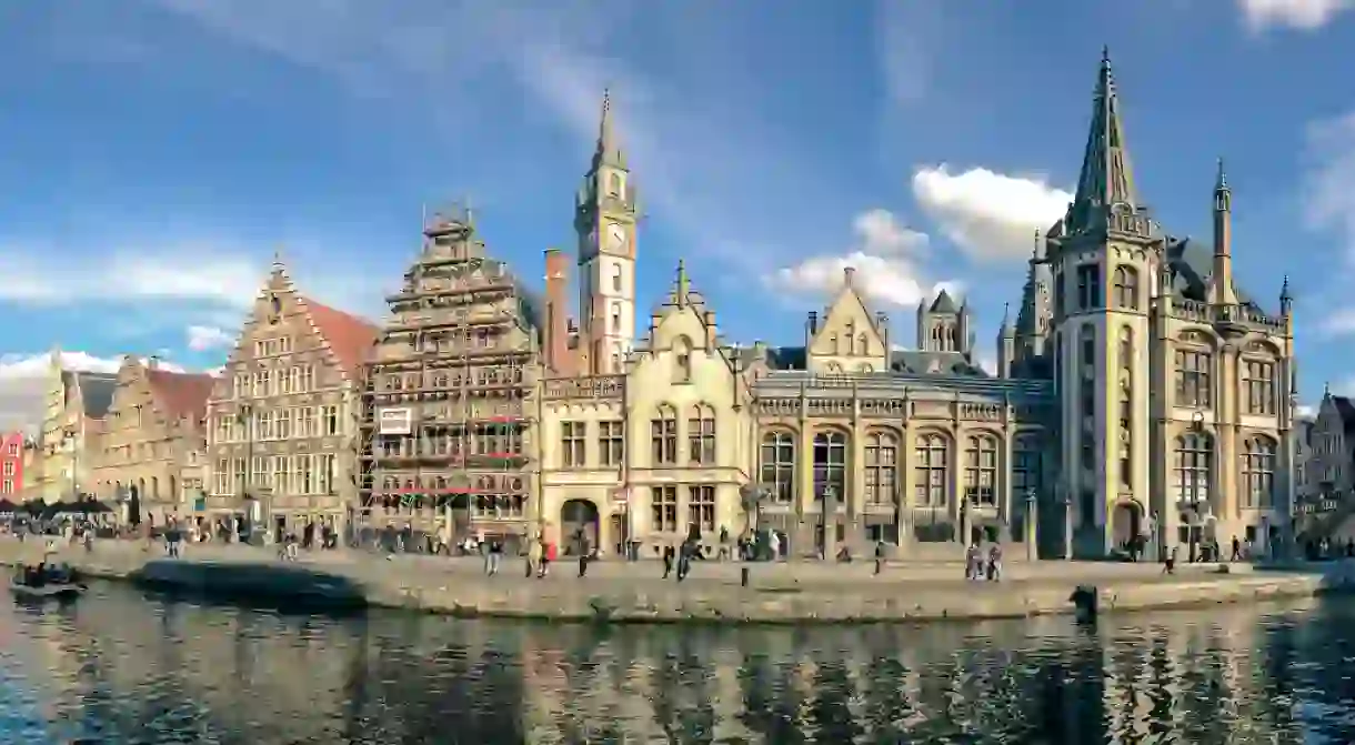 The historic city of Ghent in all its glory