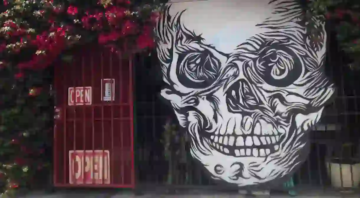 Exterior view of the Museum of Death