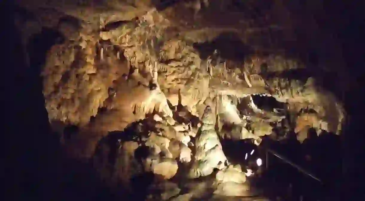 The Hotton Caves have been nicknamed the Arabian Night Caves due to their magical qualities