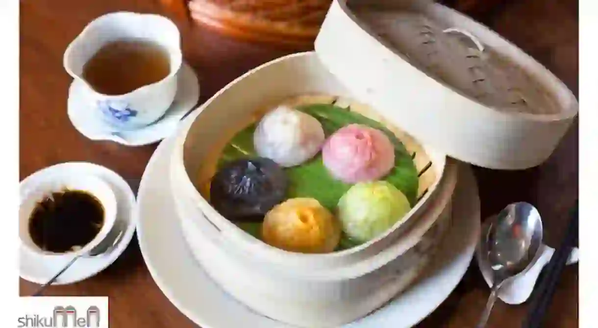 Shikumen are providing a new selection of coloured Xiao Long Bao (soup dumplings)