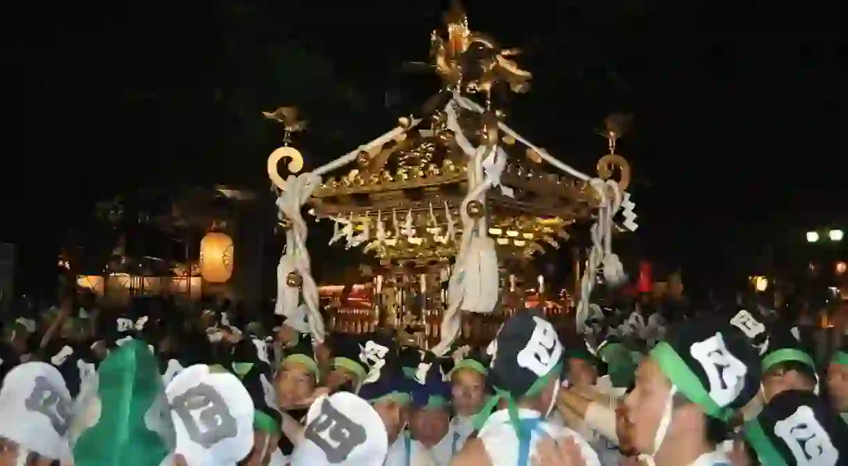 Festival at Okunitama Shrine