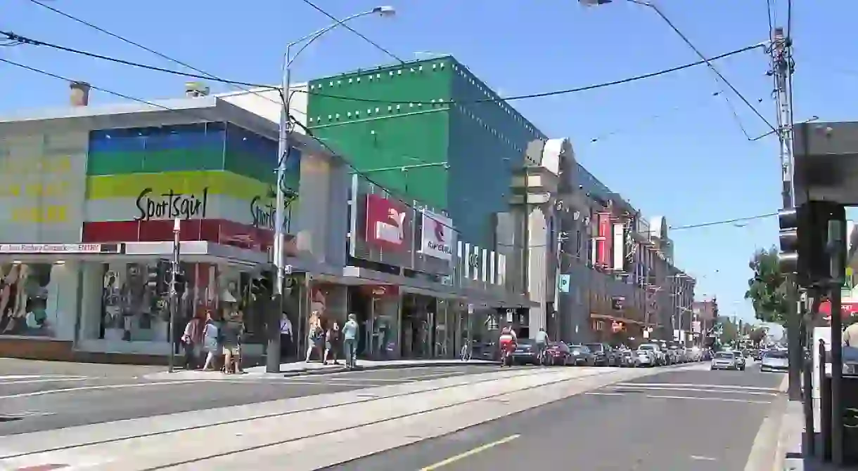 Chapel St in South Yarra