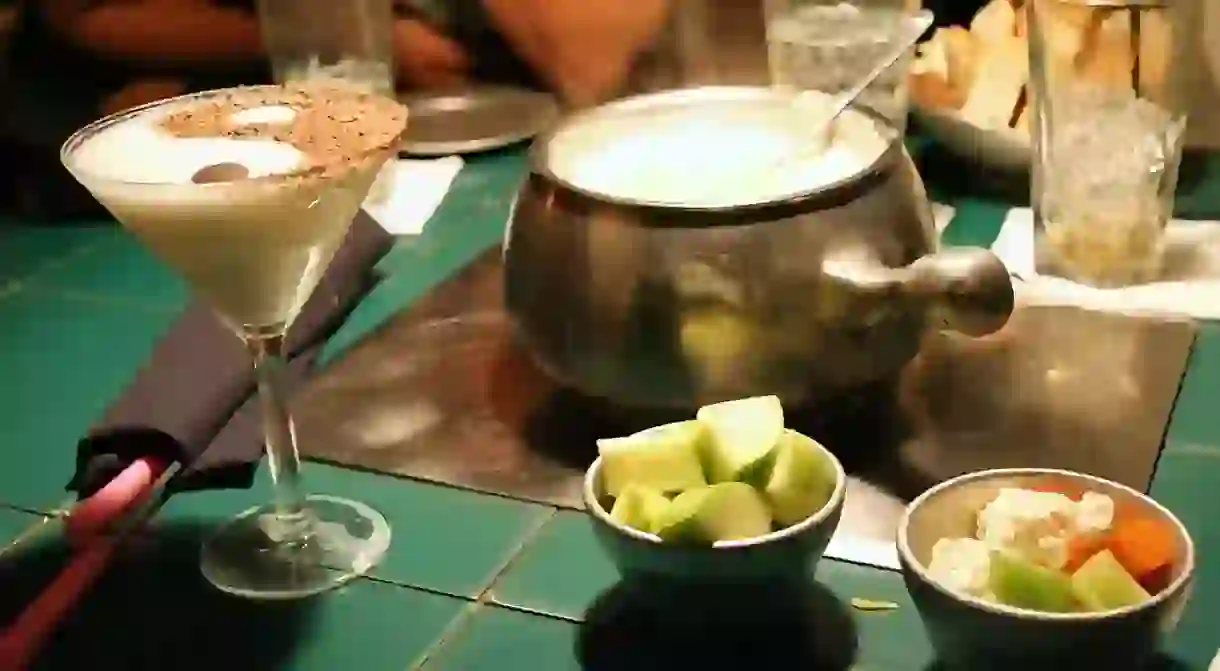 Cheese fondue