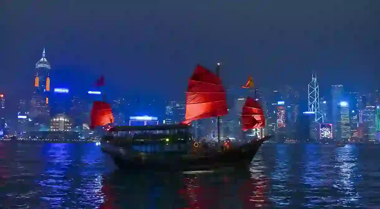 View from Tsim Sha Tsui Promenade