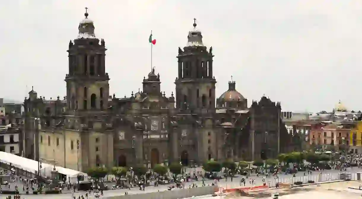 The mighty Catedral Metropolitana is one of the most popular tourist attractions in Mexico City