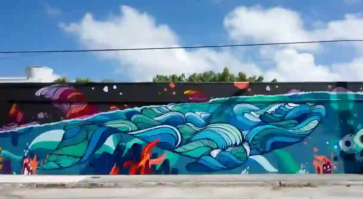 Wynwood, Miami, is home to some of the most creative street art in the world