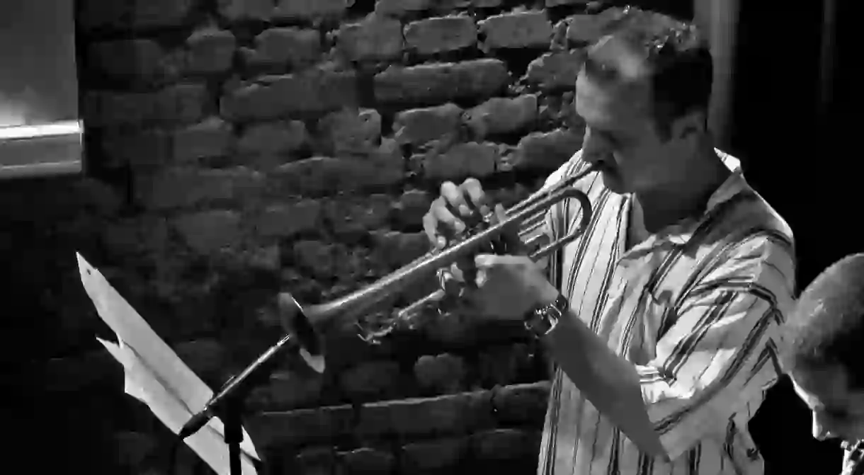 Istanbul - Oct 2008 - Nardis Jazz Club Trumpeter