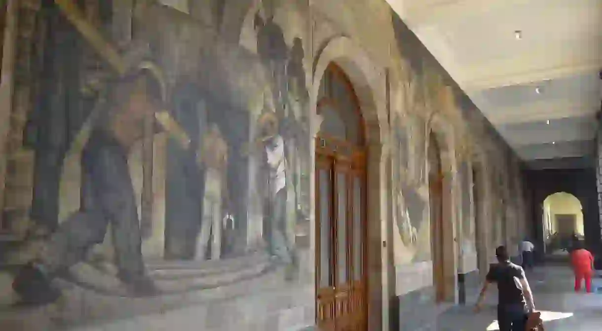 Diego Rivera murals - La Secretaria de Educación Pública