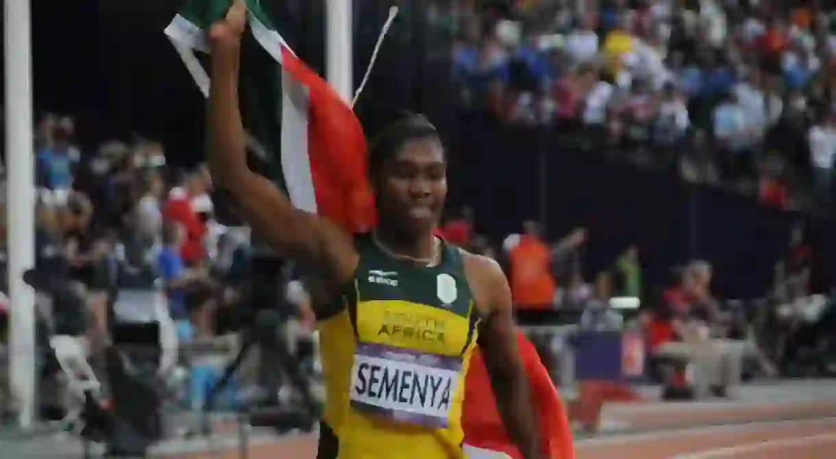 Caster Semenya in 2012