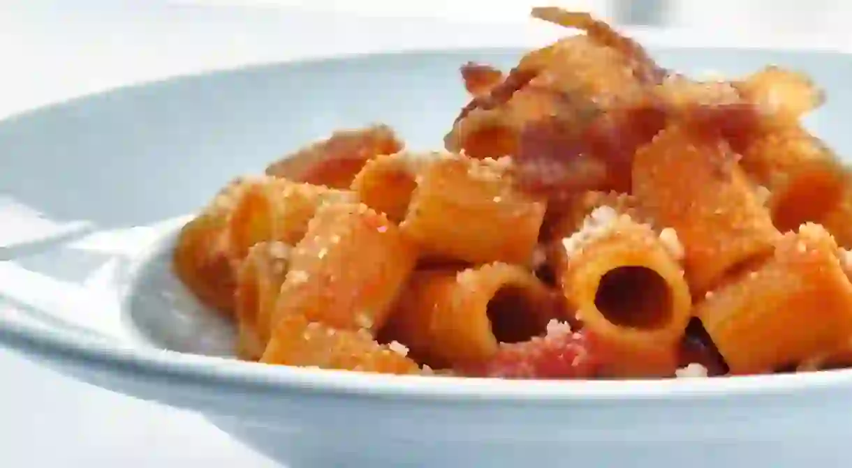 Amatriciana at Primo al Pigneto