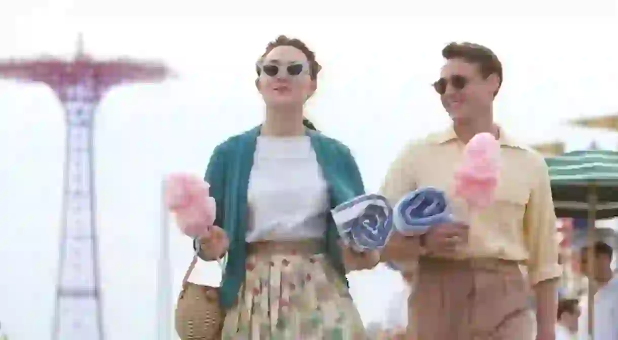 Saoirse Ronan and Emory Cohen in Brooklyn. (