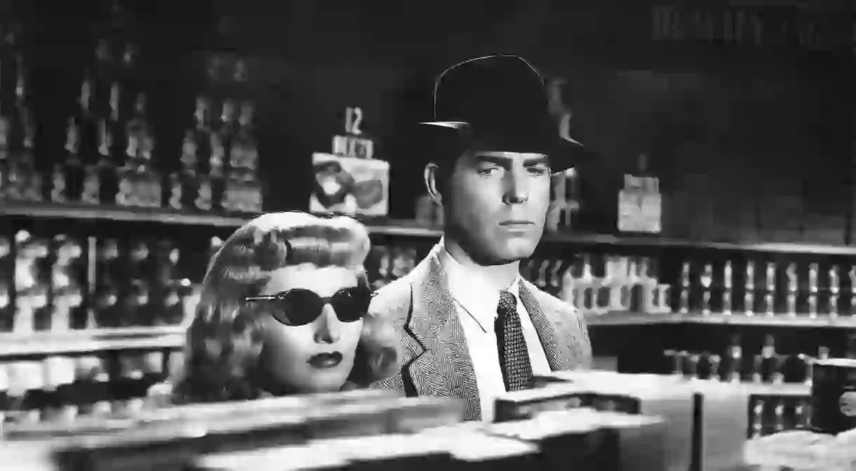 Fred MacMurray and Barbara Stanwyck in Double Indemnity