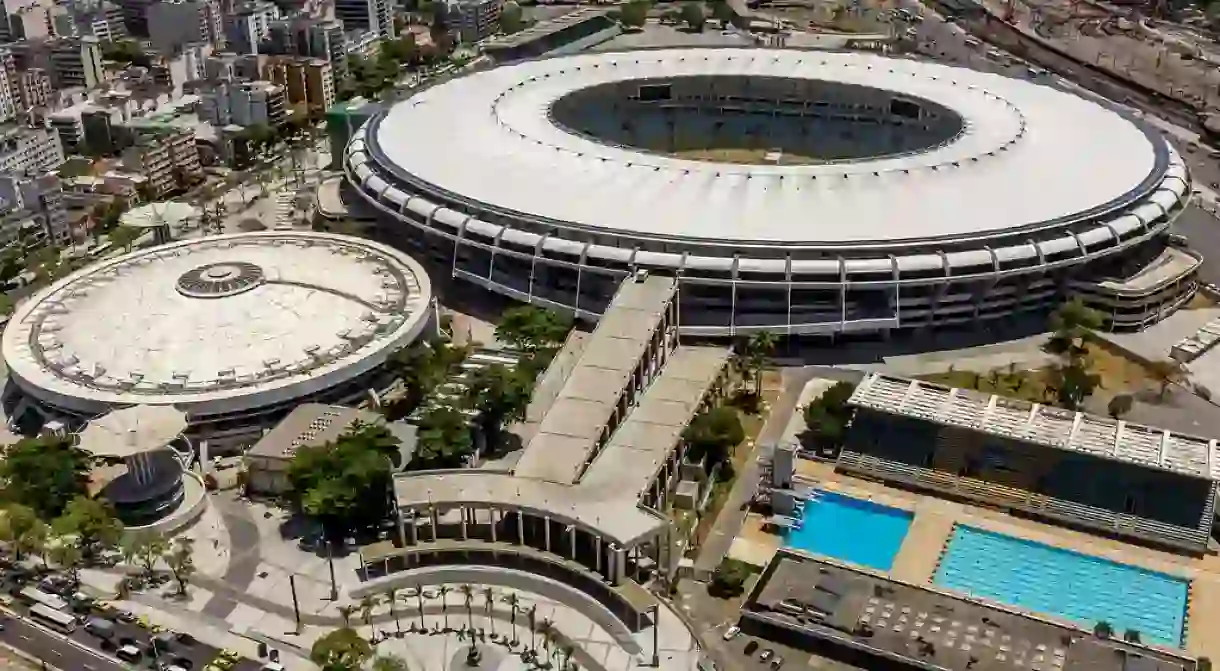 Maracanã, one of the main stadiums at this years Olympics