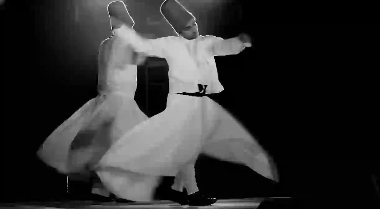 Dervish performing at Ruhaniyat │