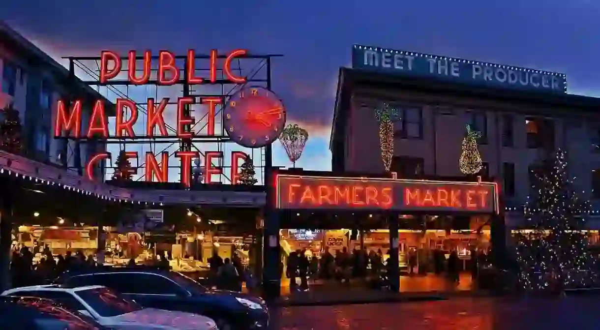 Pike Place Market Entrance