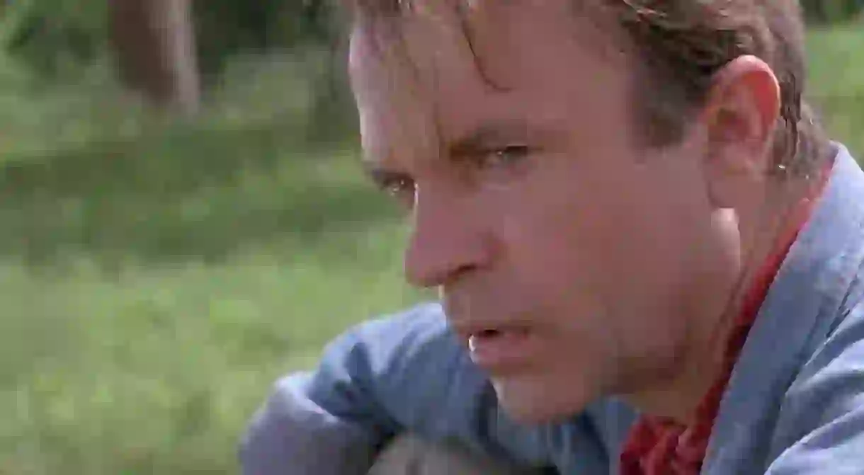 Sam Neill in Jurassic Park