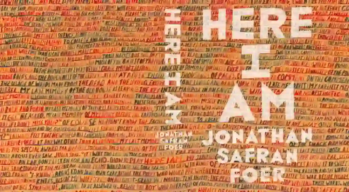 Cover of Jonathan Safran Foers Here I Am, designed by John Gray (gray318), courtesy of FSG and Hamish Hamilton