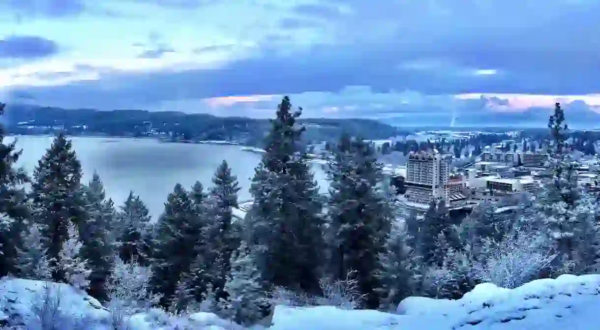 Tubbs Hill - Coeur d Alene winter