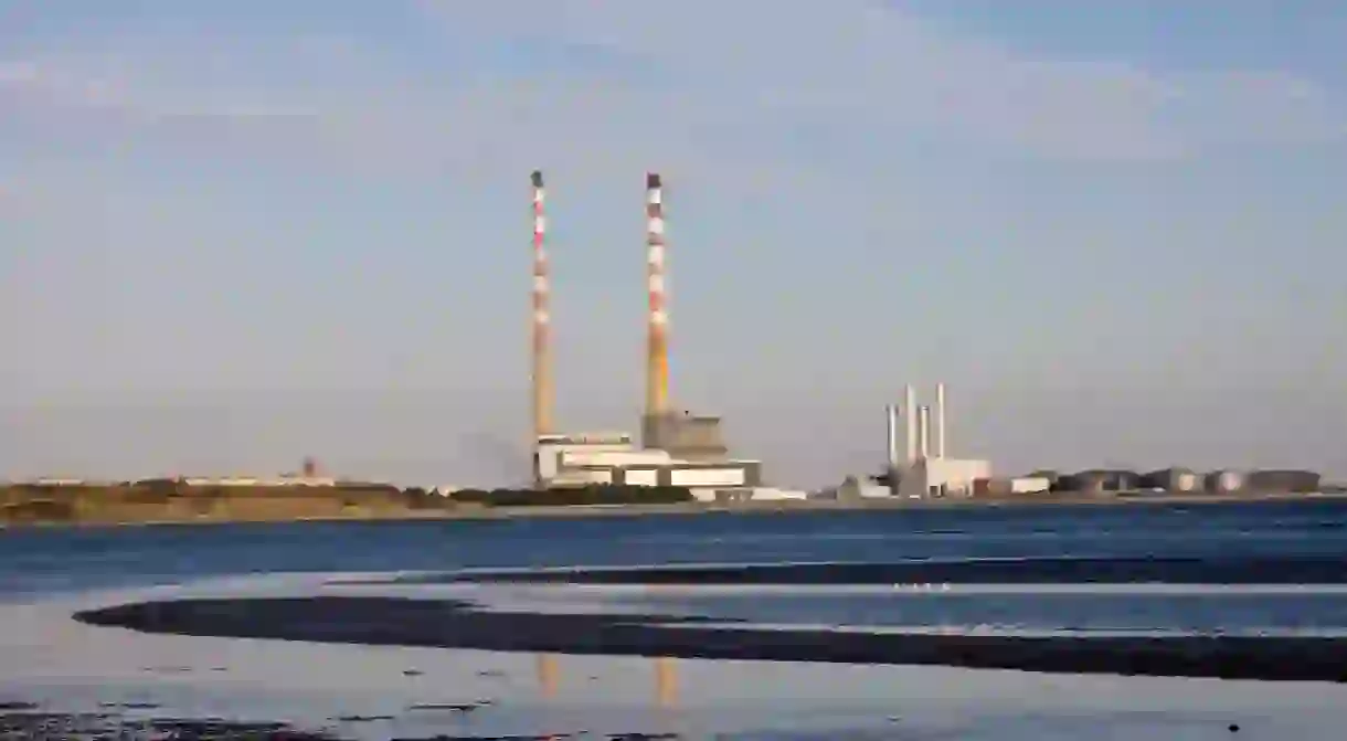 The Pigeon House chimneys at Poolbeg