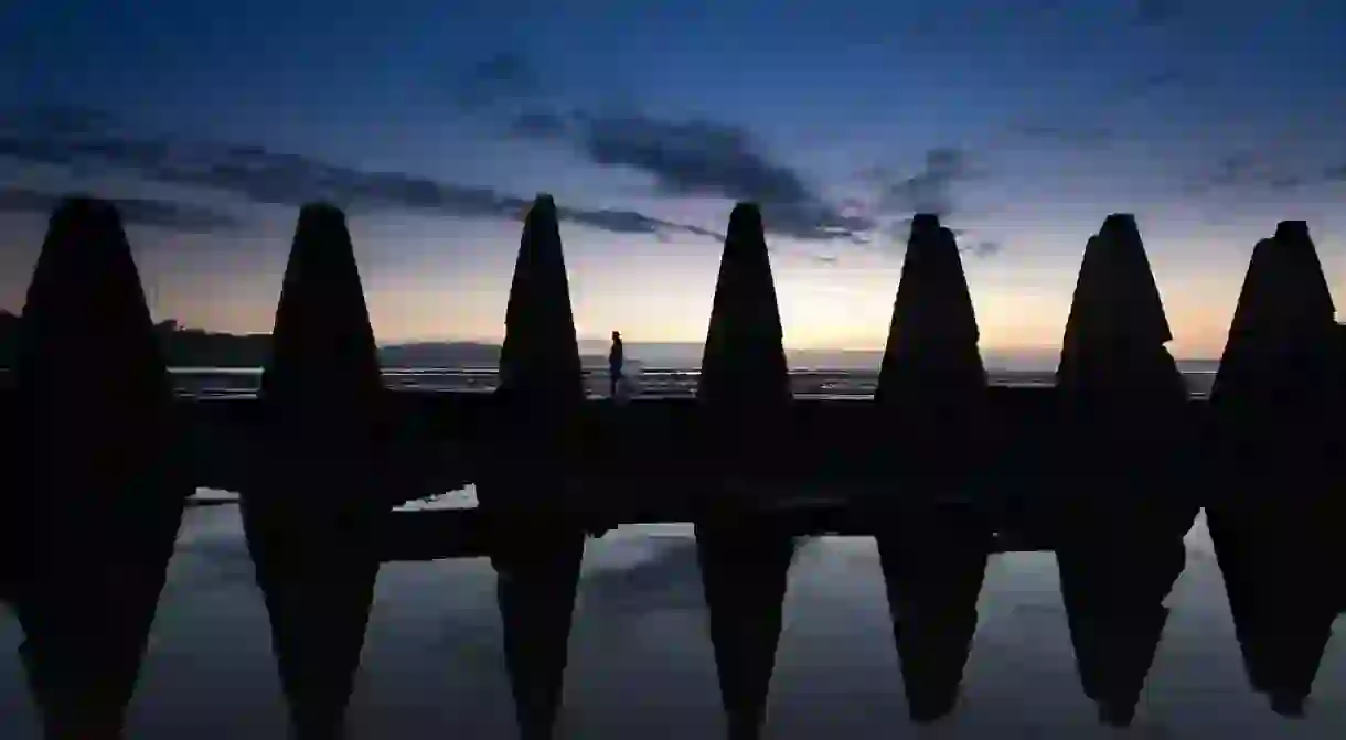 Cramond Causeway Pylons