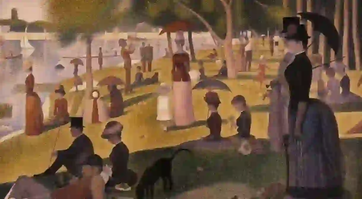 Georges Seurats Un Dimanche après-midi à lÎle de la Grande Jatte │