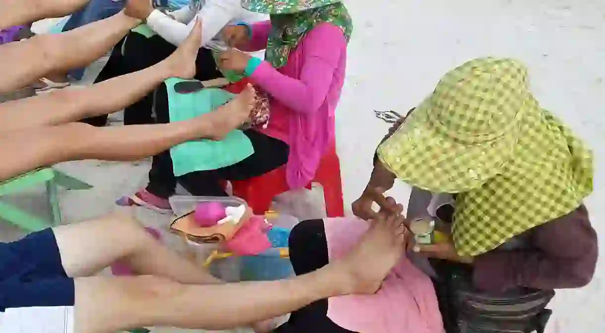 Massages On The Beach Of Thailand