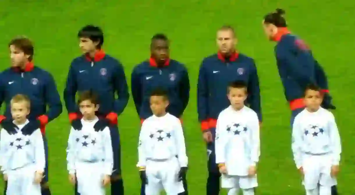 Pre-match Paris Saint-Germain lineup │