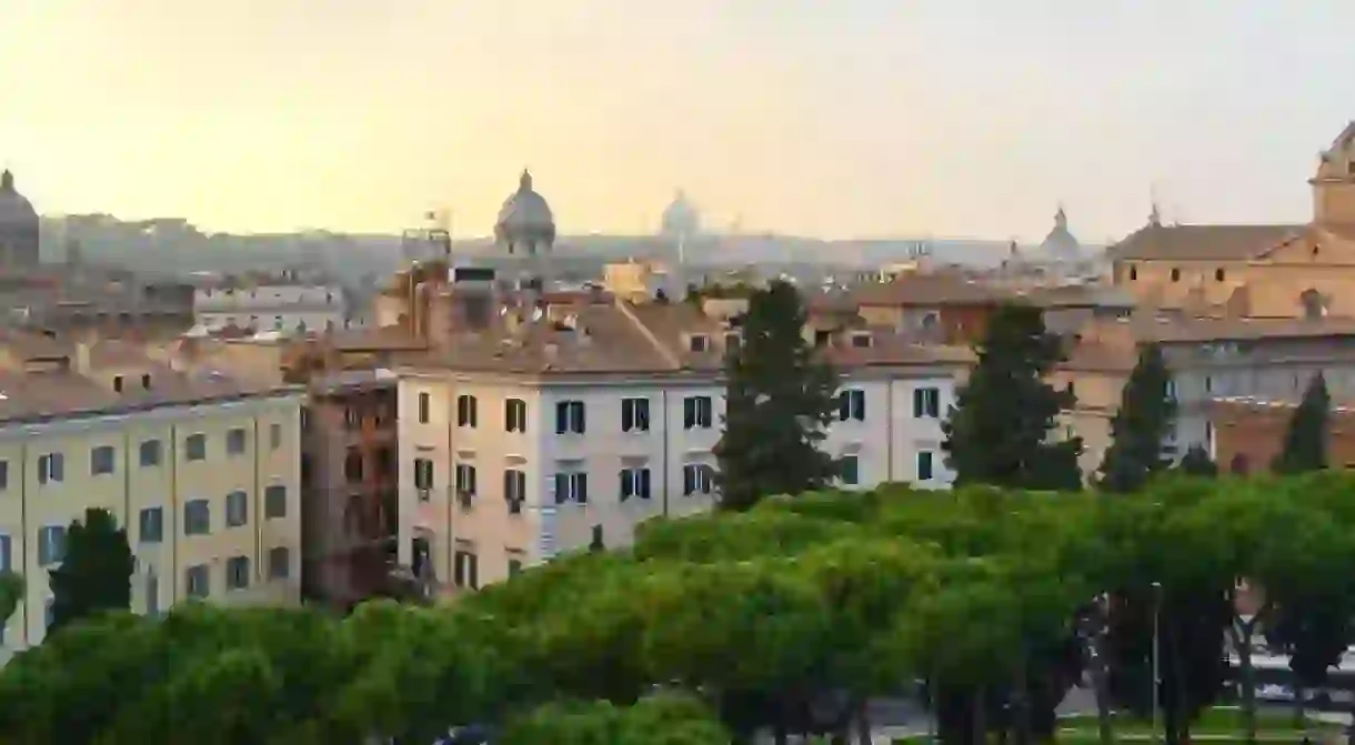 View of Rome from the Capitoline Hill