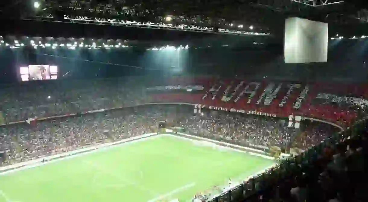 AC Milan vs Inter Milan at the San Siro Stadium