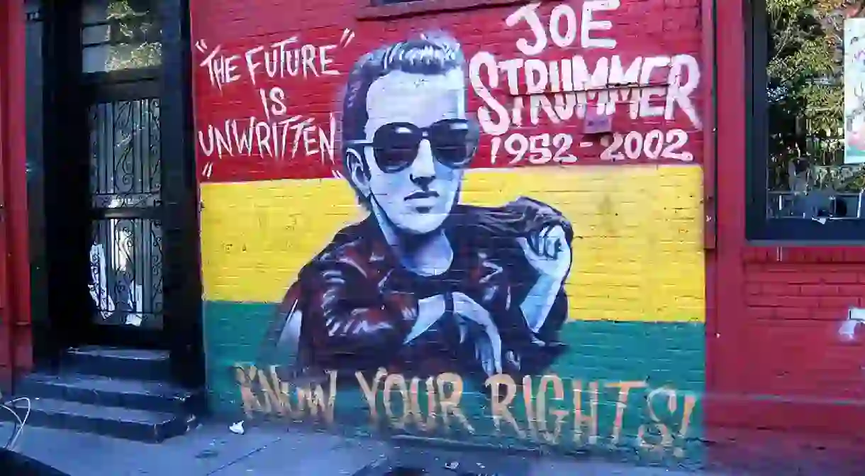 Joe Strummer Mural