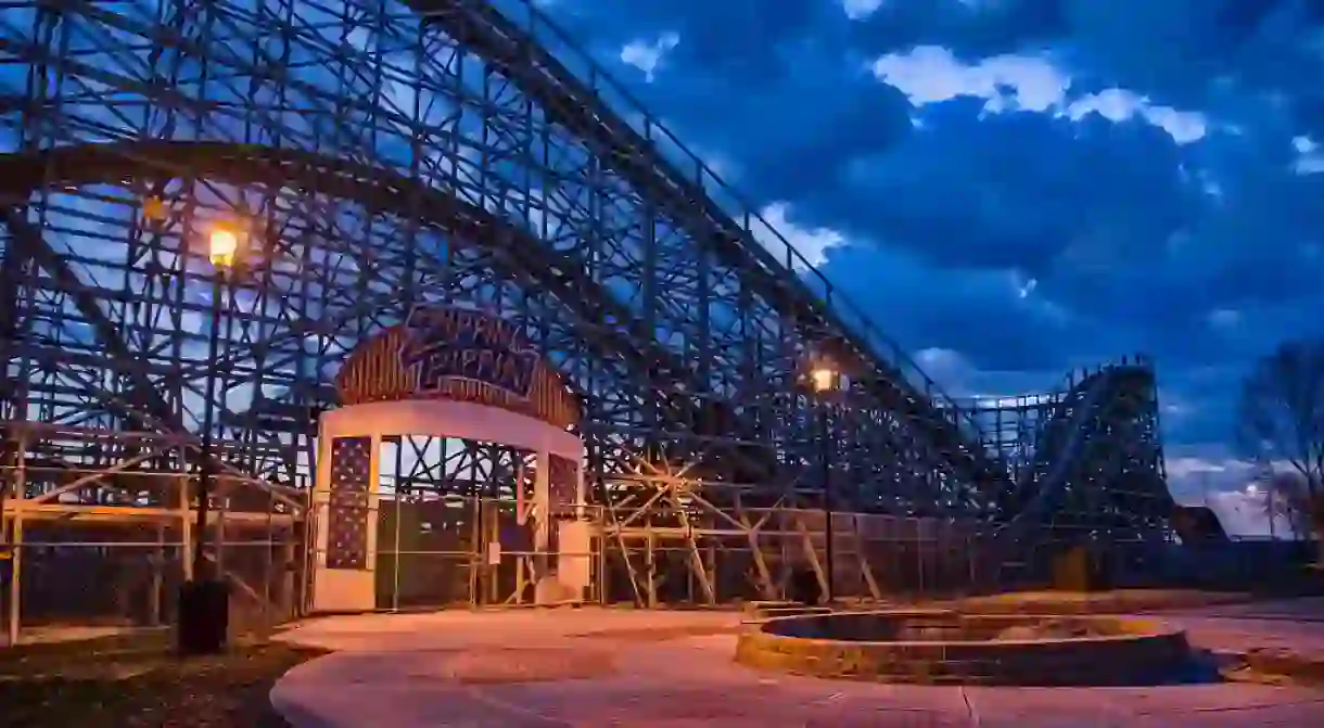 Zippin Pippin at Bay Beach Amusement Park