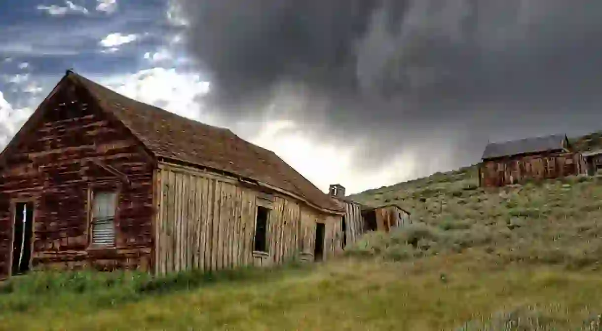 Bodie Ghost Town Storm