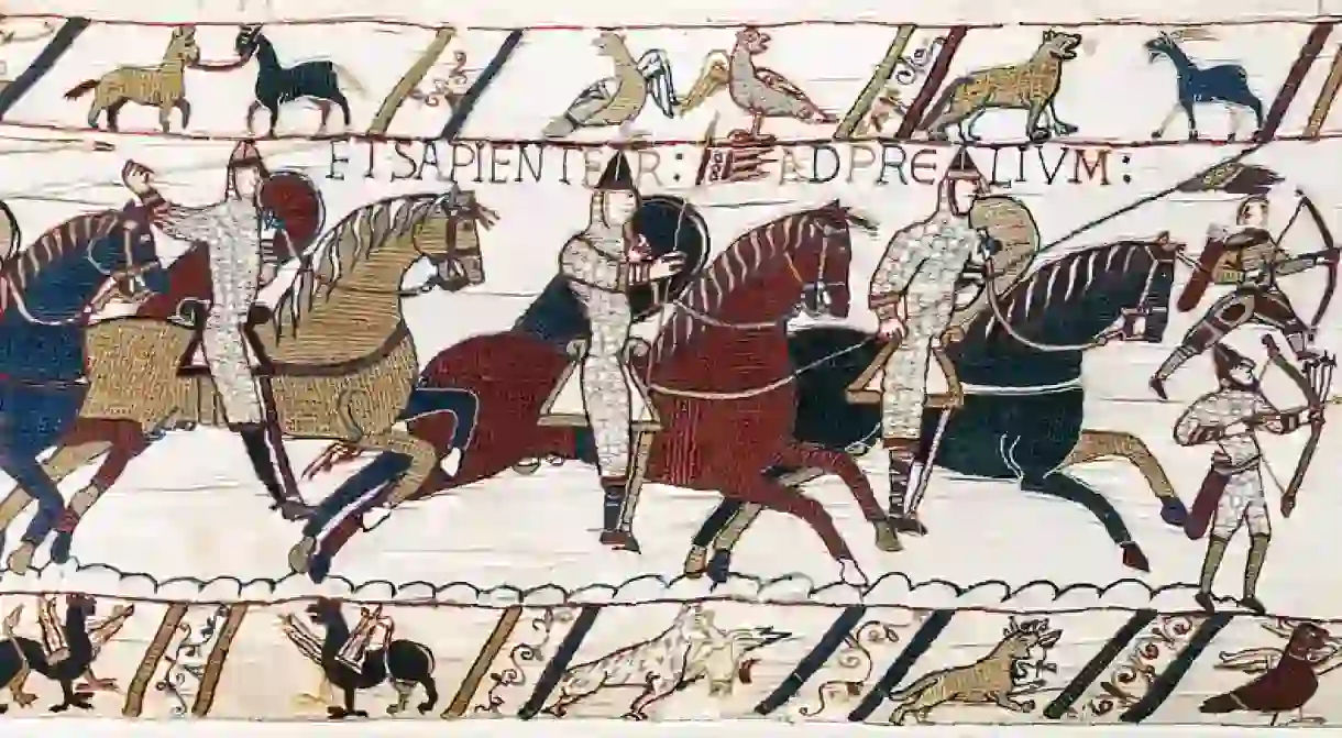Scene from the Bayeux Tapestry