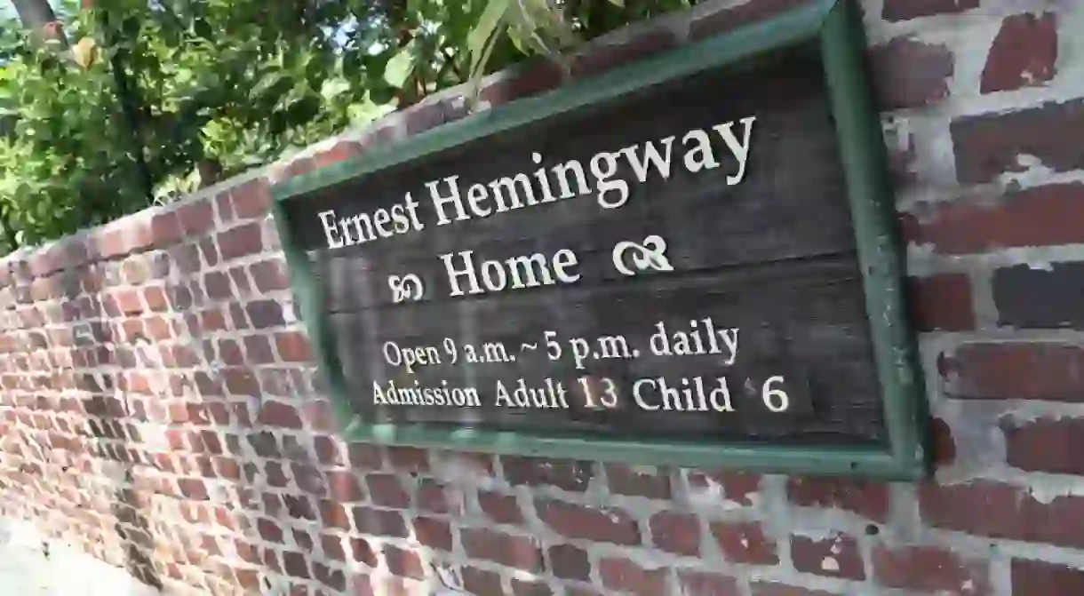 We highly recommend a visit to the home of Ernest Hemingway in Key West