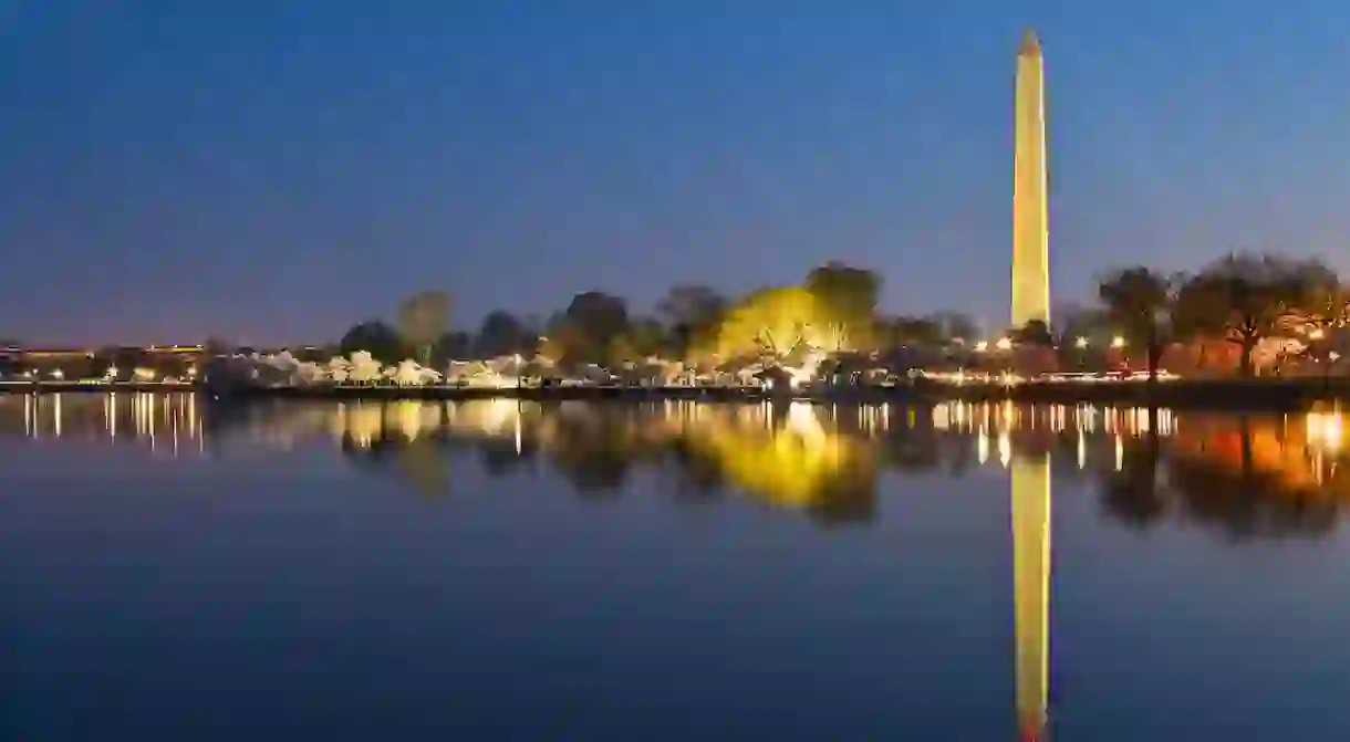 Washington DC Dawn Monument - HDR