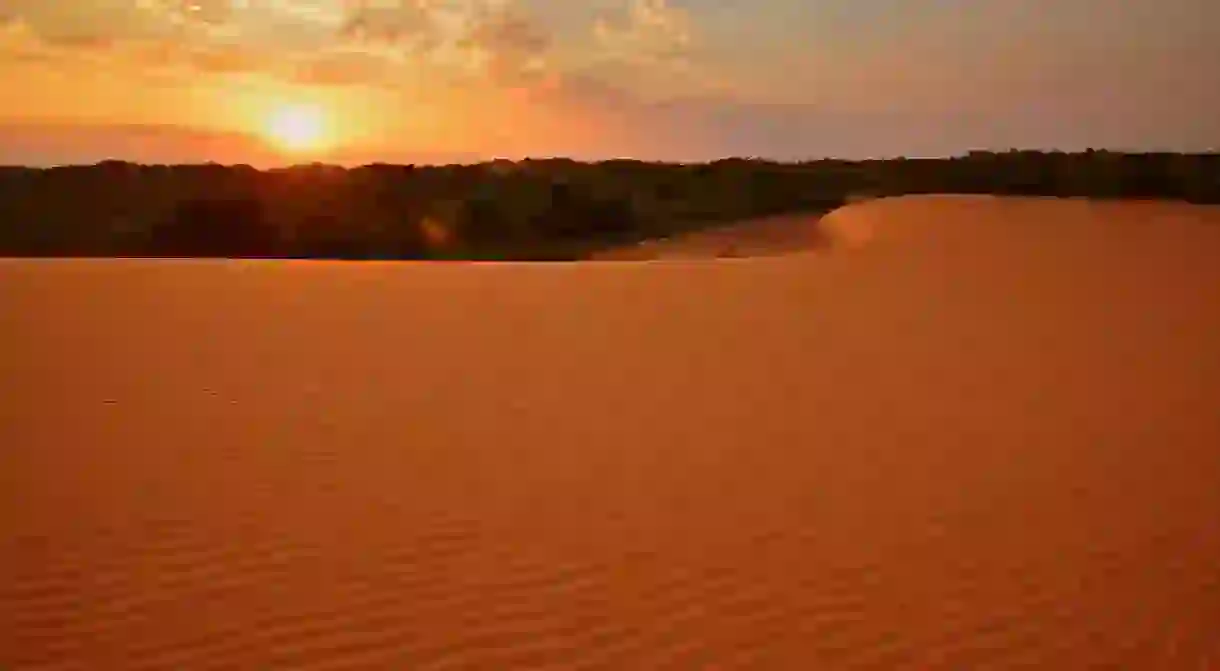 Sand dunes in Jalapão