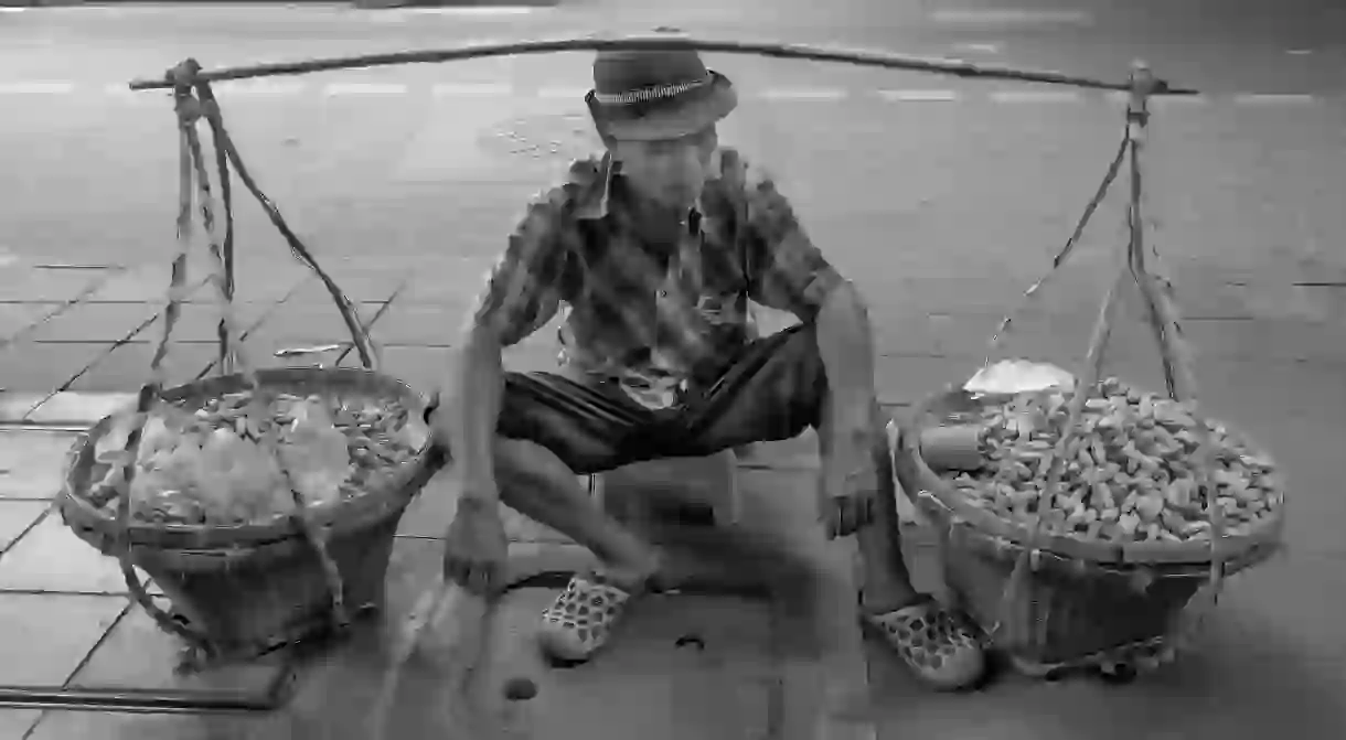 Peanut Salesman in Bangkok