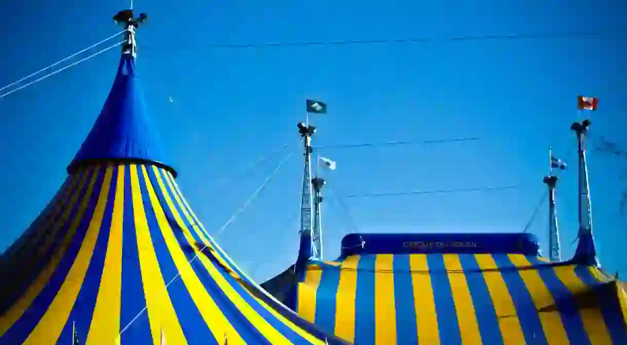 Cirque du Soleil big tops